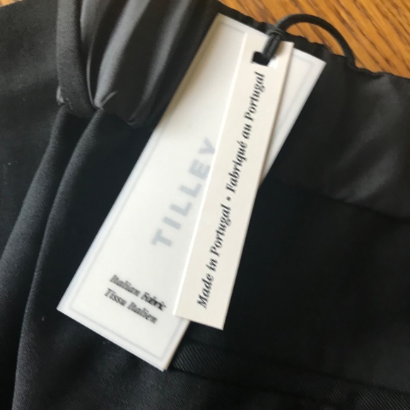 Tilley Pants, Tilley Endurables, Straight leg Wool Trouser, Size 14, Black, NWT - Picture 8 of 8